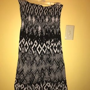 Aztec design dress